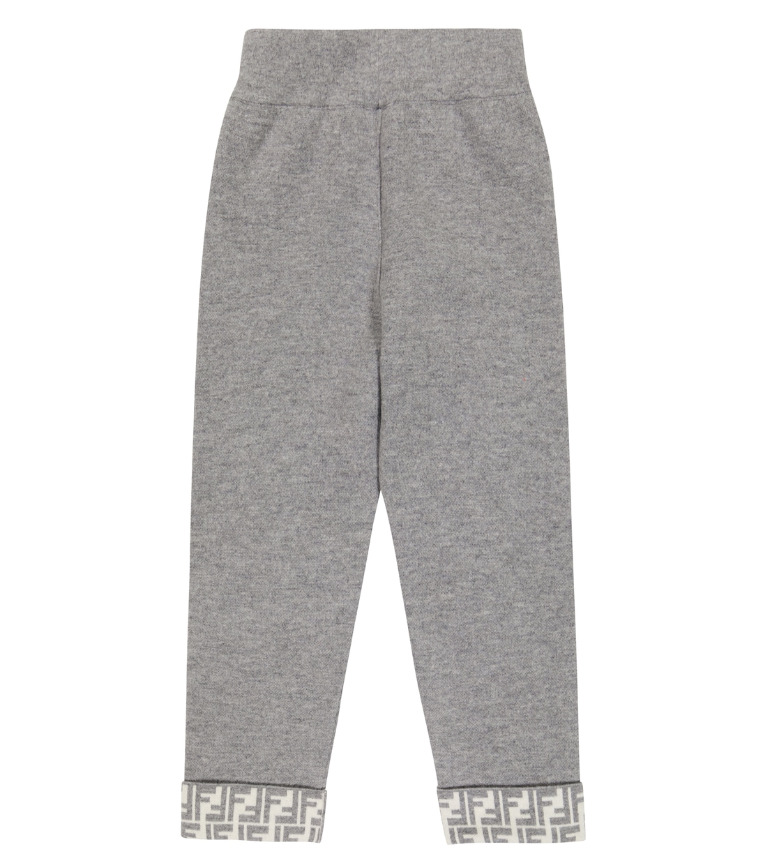 Reversible wool and cashmere sweatpants | Fendi Kids