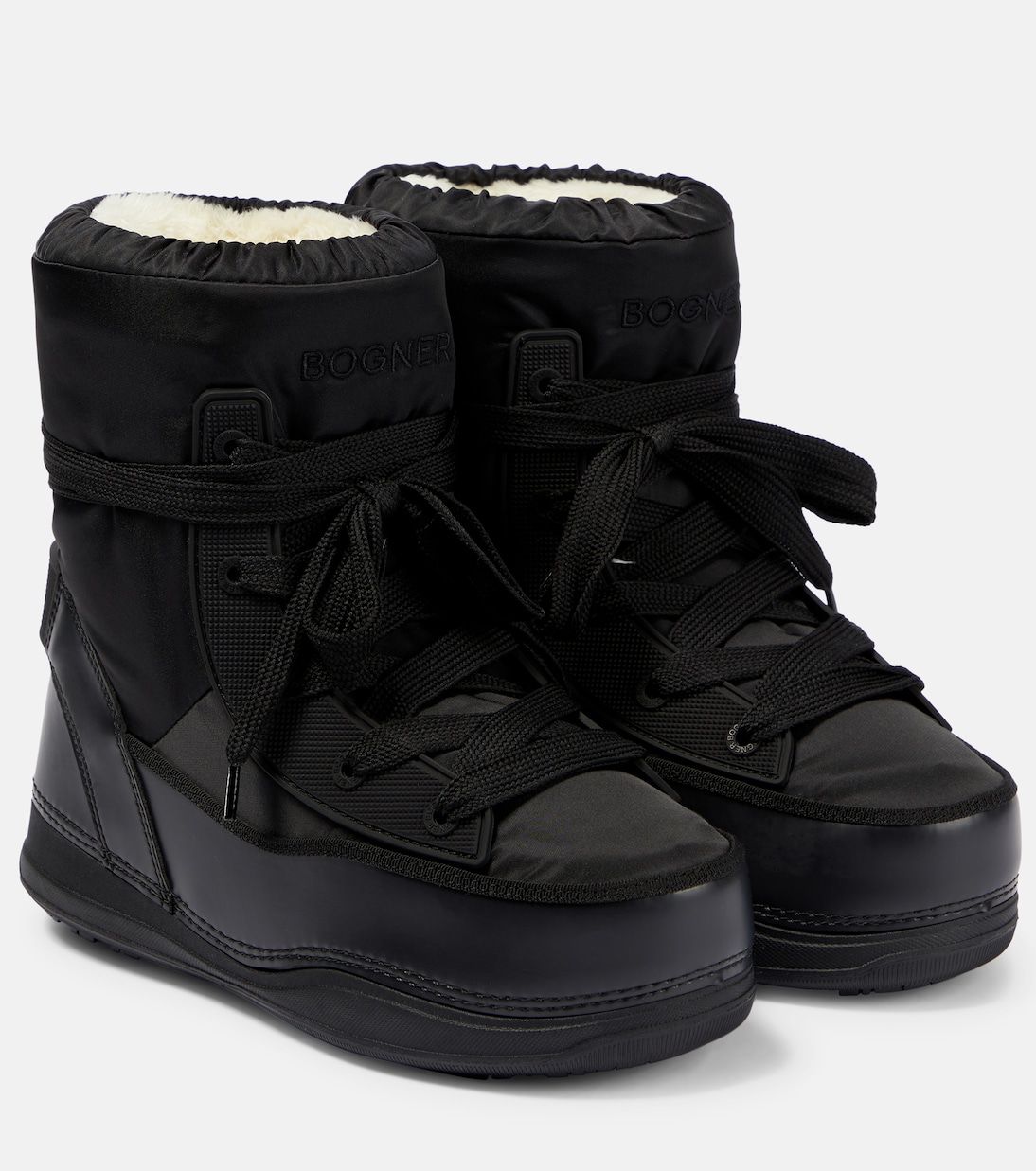 x Michelin Bottines apres ski La Plagne en noir Bogner Mytheresa