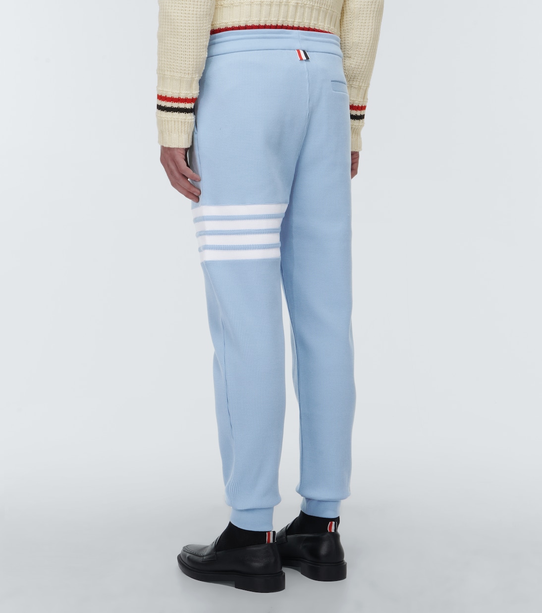Pantaloni sportivi 4-Bar in cotone | Thom Browne