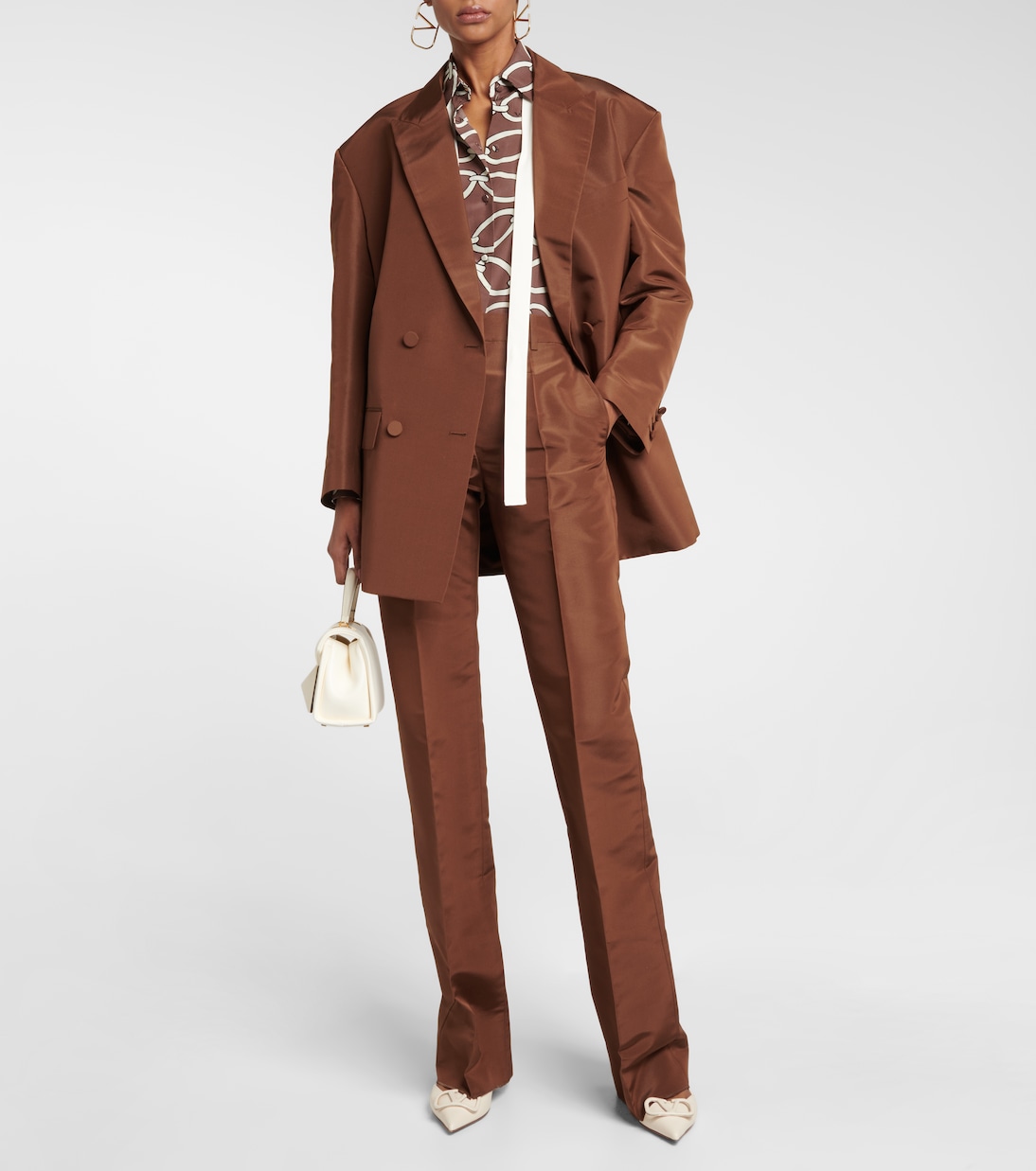Camisa Chain 1967 de seda | Valentino