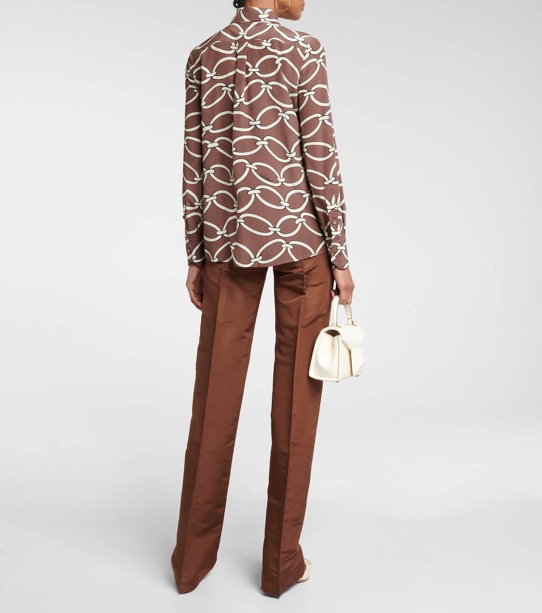 Camisa Chain 1967 de seda | Valentino