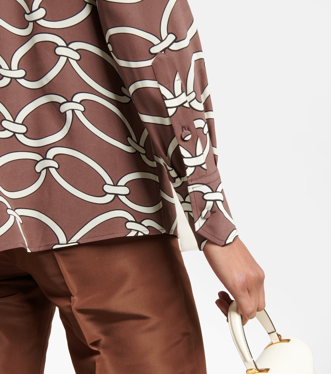 Camisa Chain 1967 de seda | Valentino