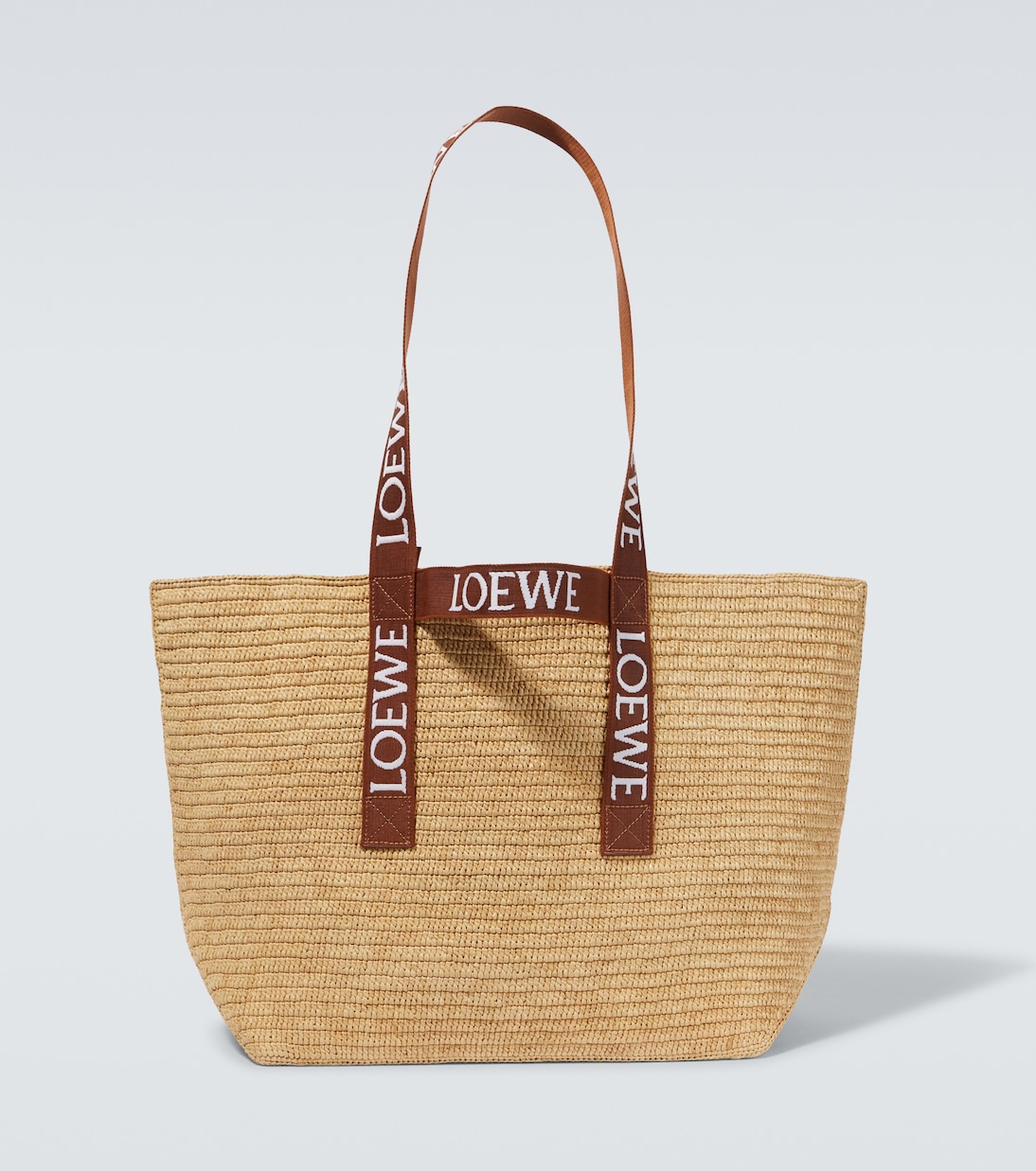 Paula's Ibiza - Borsa Fold Shopper in rafia | Loewe