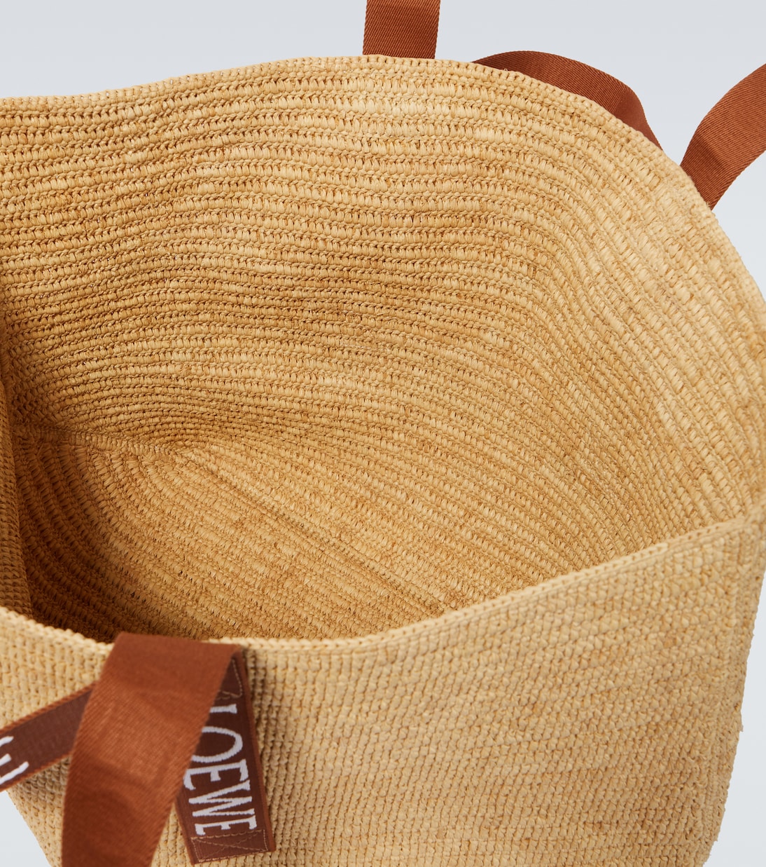 Paula's Ibiza - Borsa Fold Shopper in rafia | Loewe