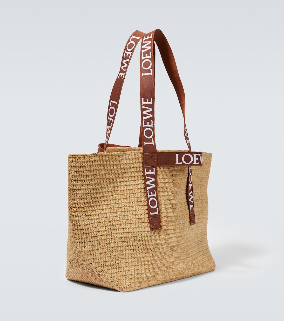 Paula's Ibiza - Borsa Fold Shopper in rafia | Loewe