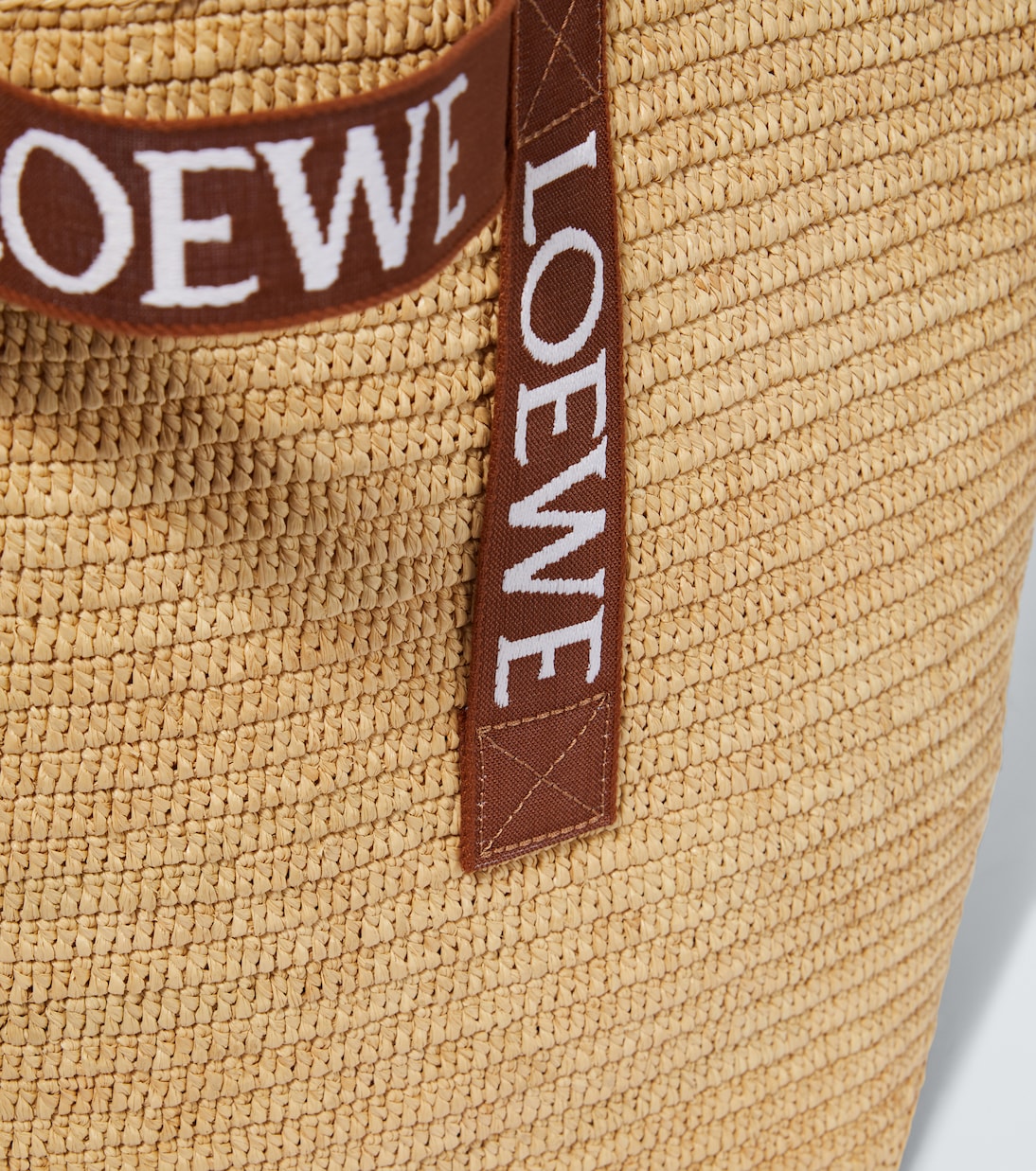 Paula's Ibiza - Borsa Fold Shopper in rafia | Loewe