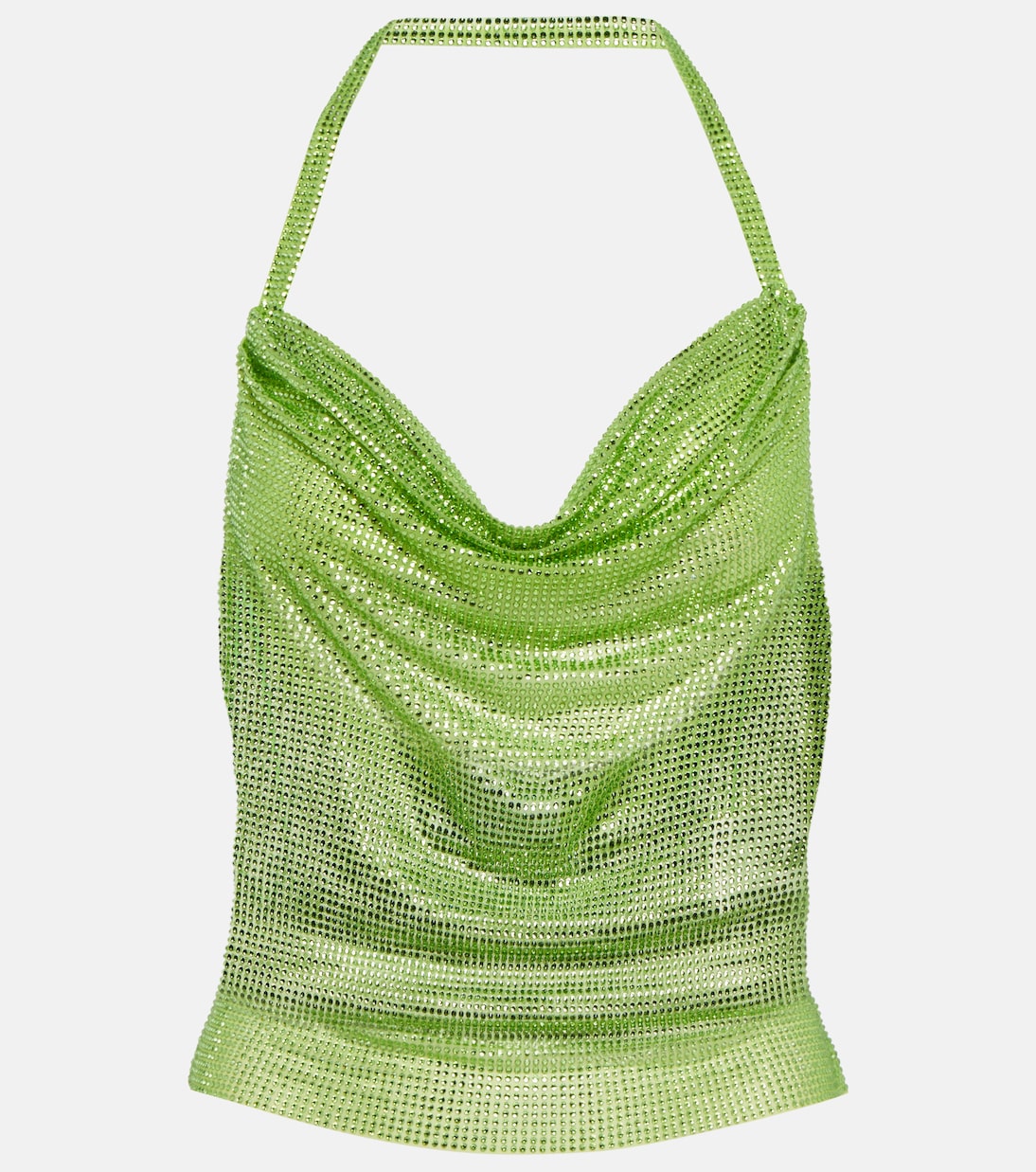 Top halter adornado con cristales | Giuseppe di Morabito