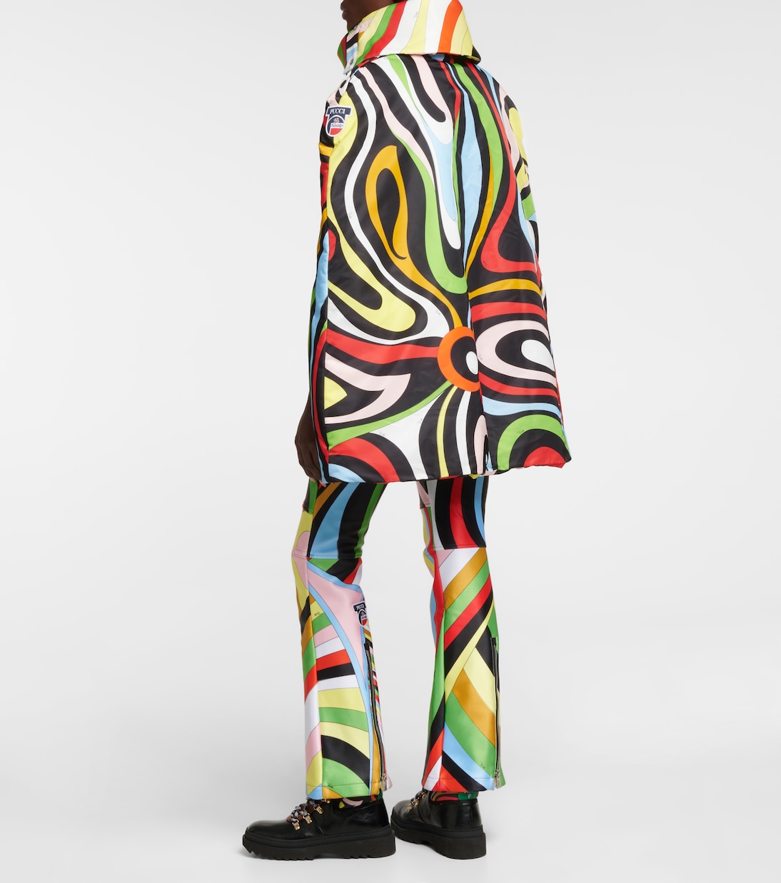 x Fusalp - Poncho Marmo  | Pucci