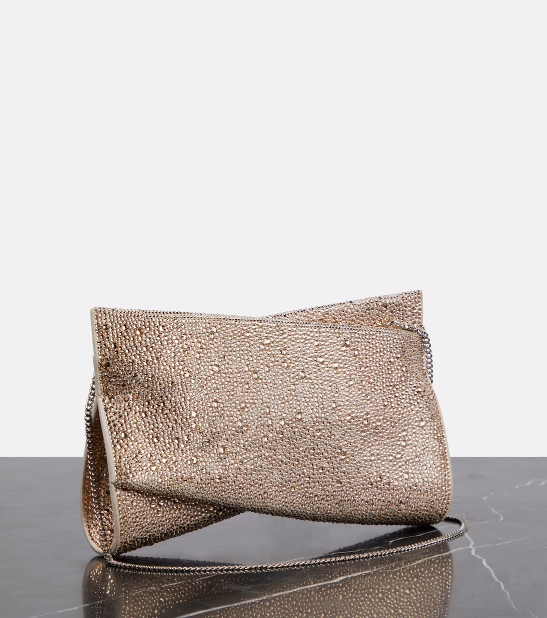 Clutch Small Loubtitwist in pelle | Christian Louboutin