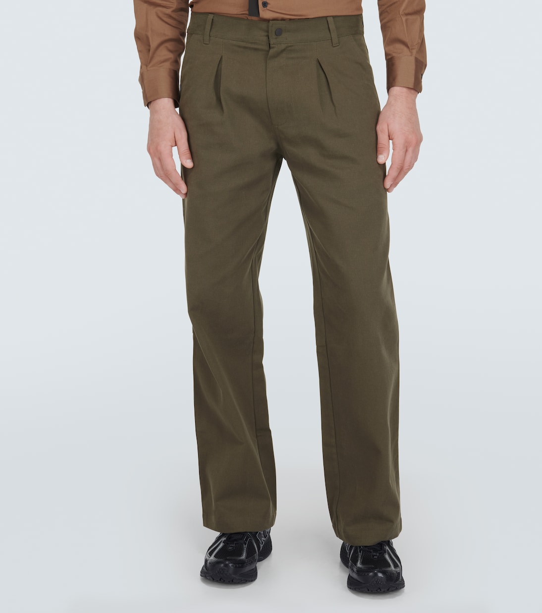 Pantaloni Boot in twill di cotone | GR10K