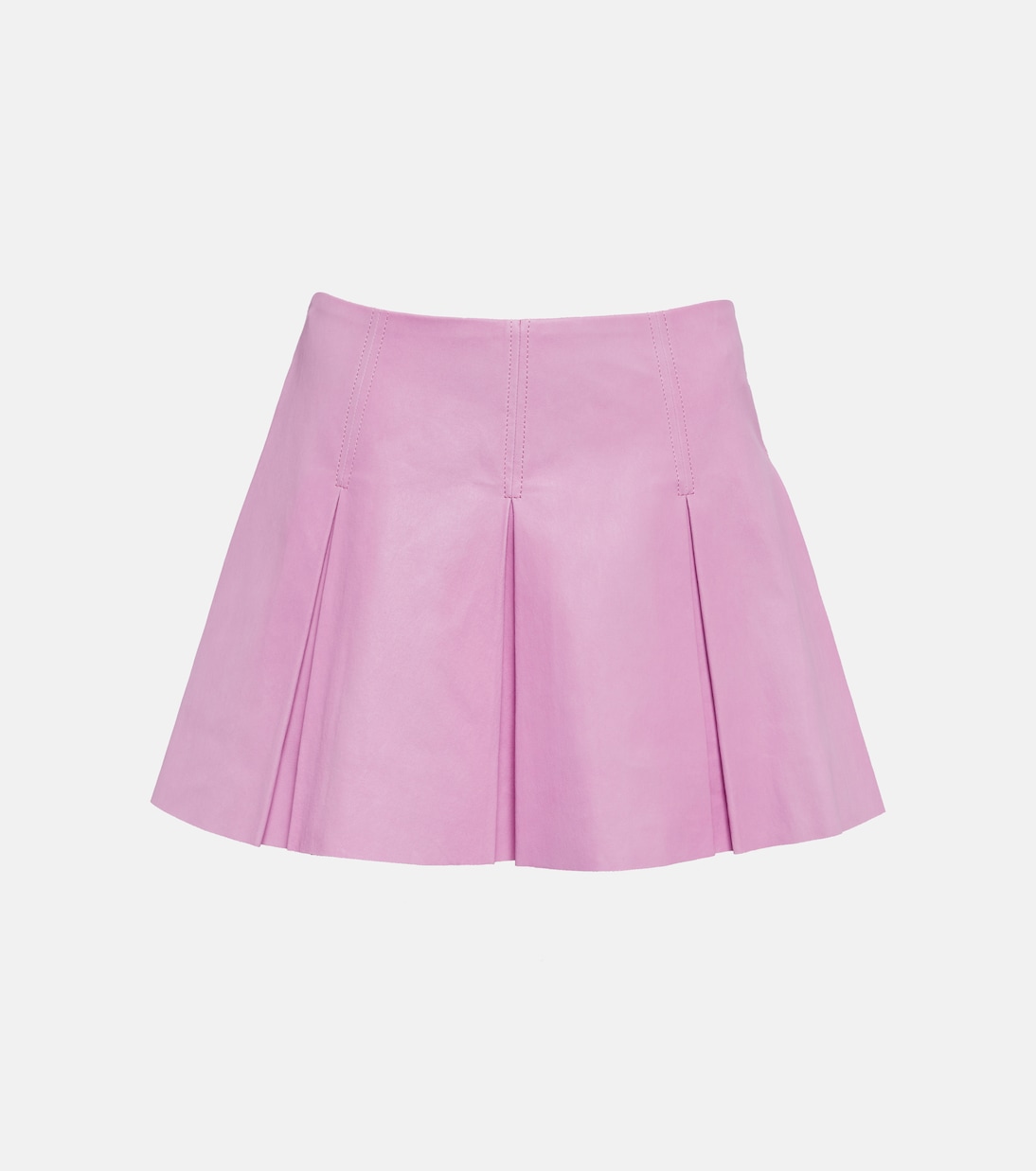 Minifalda Surya de piel plisada | Stouls