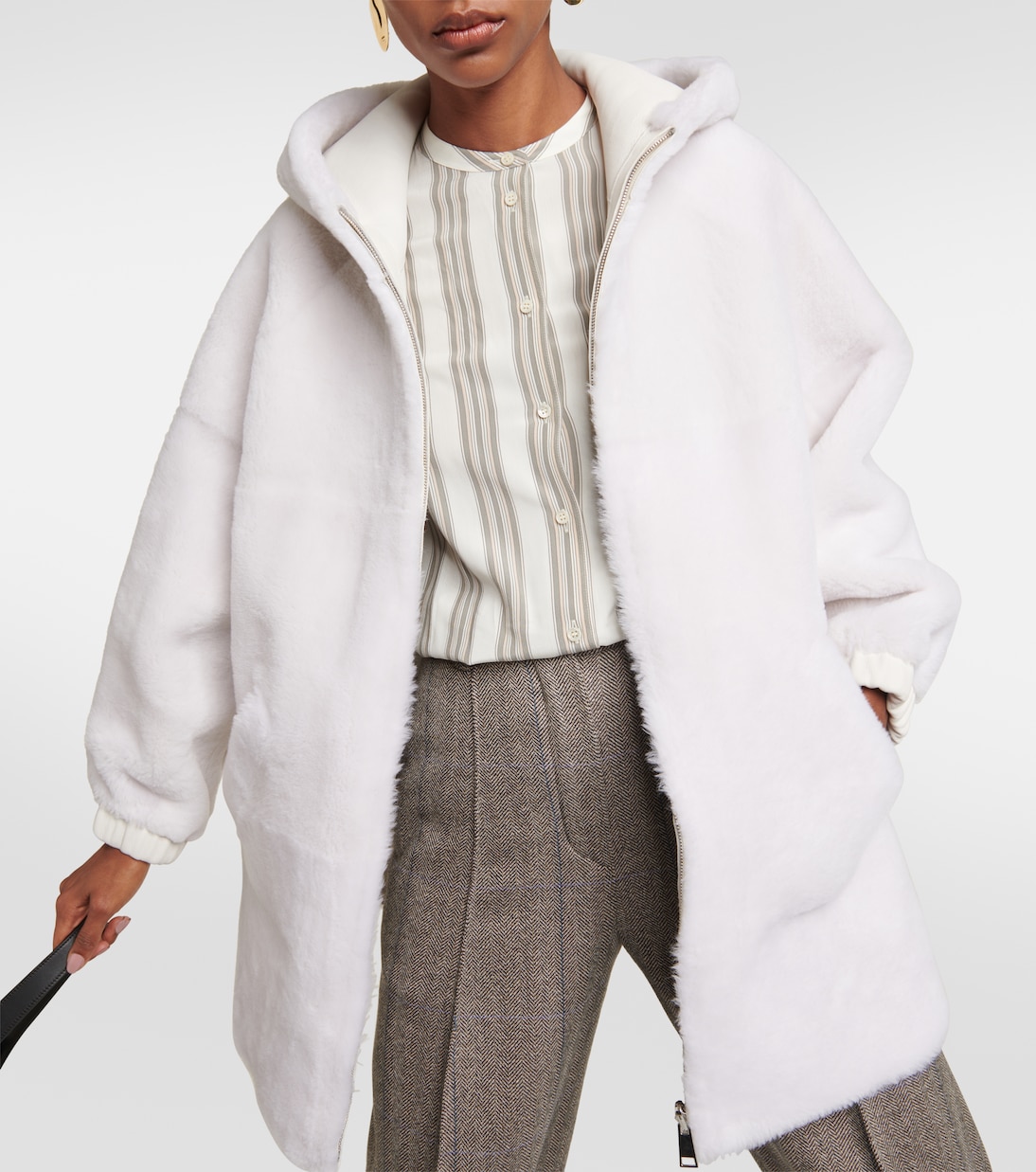 Chaqueta reversible de borrego | Blancha