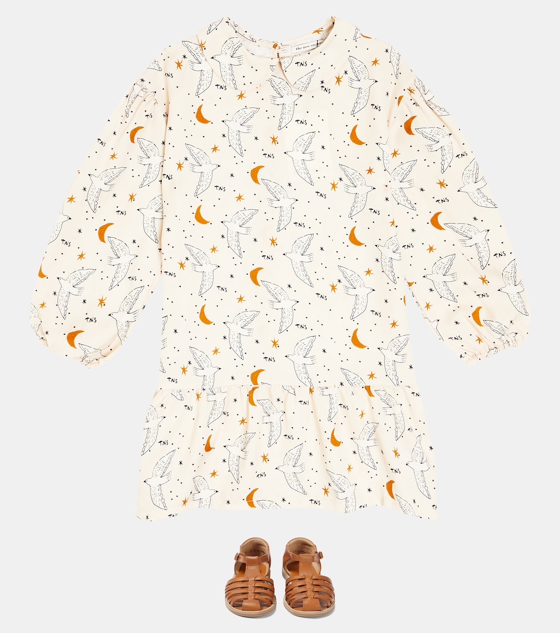 Bedrucktes Kleid Woodswallow | The New Society