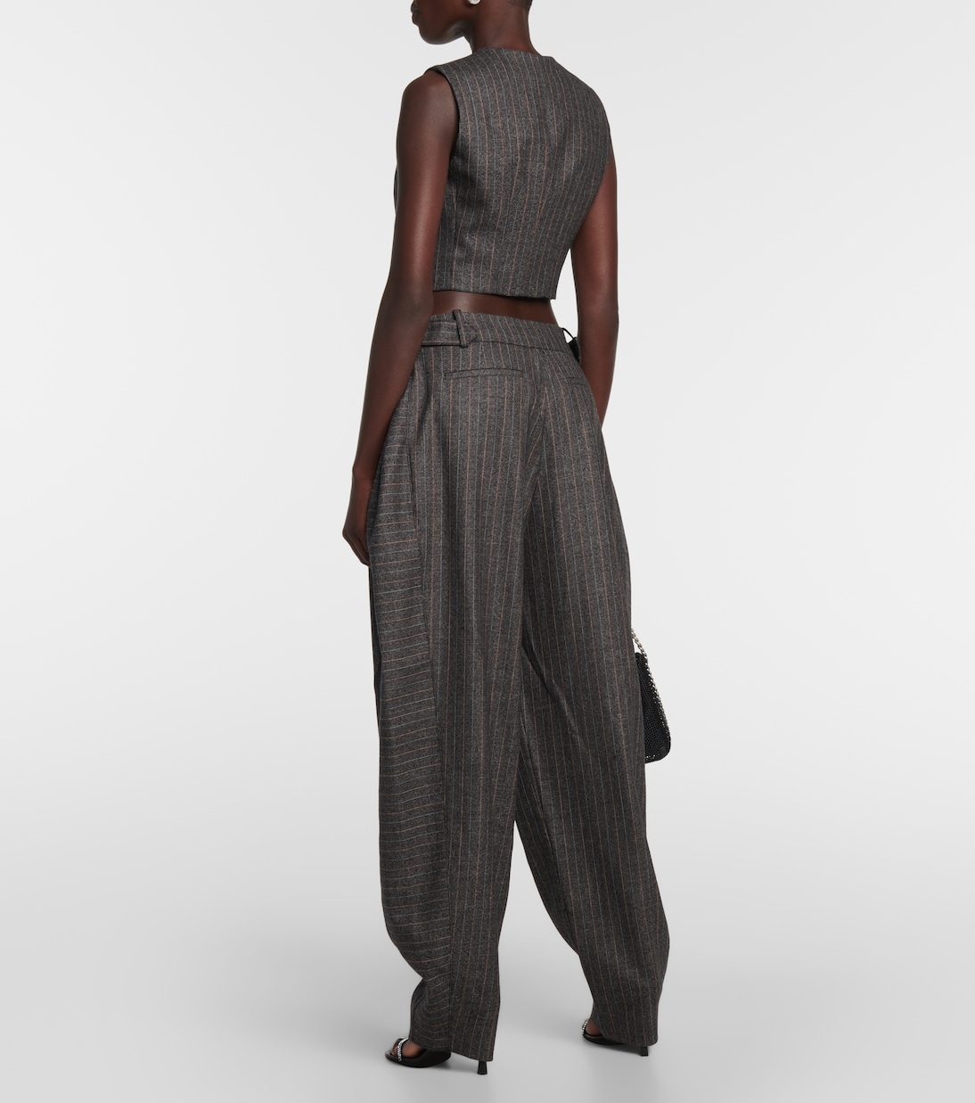 Gilet cropped in lana | Stella McCartney