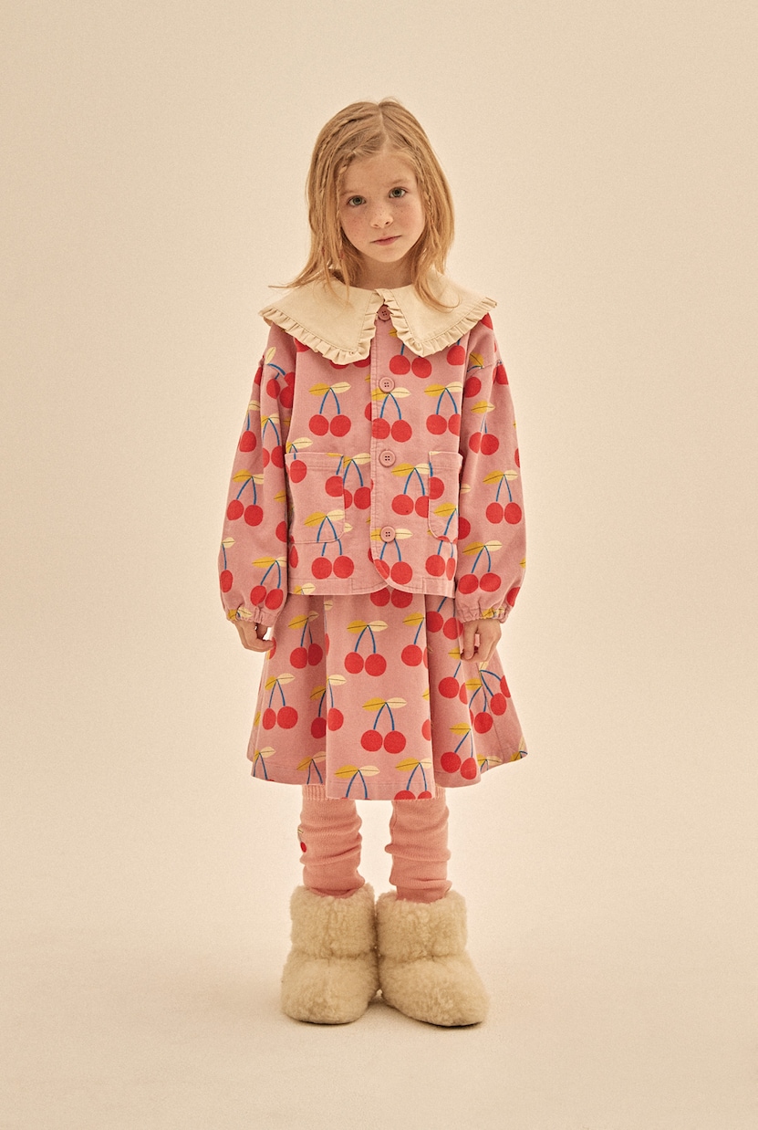 Printed corduroy skirt | Jellymallow