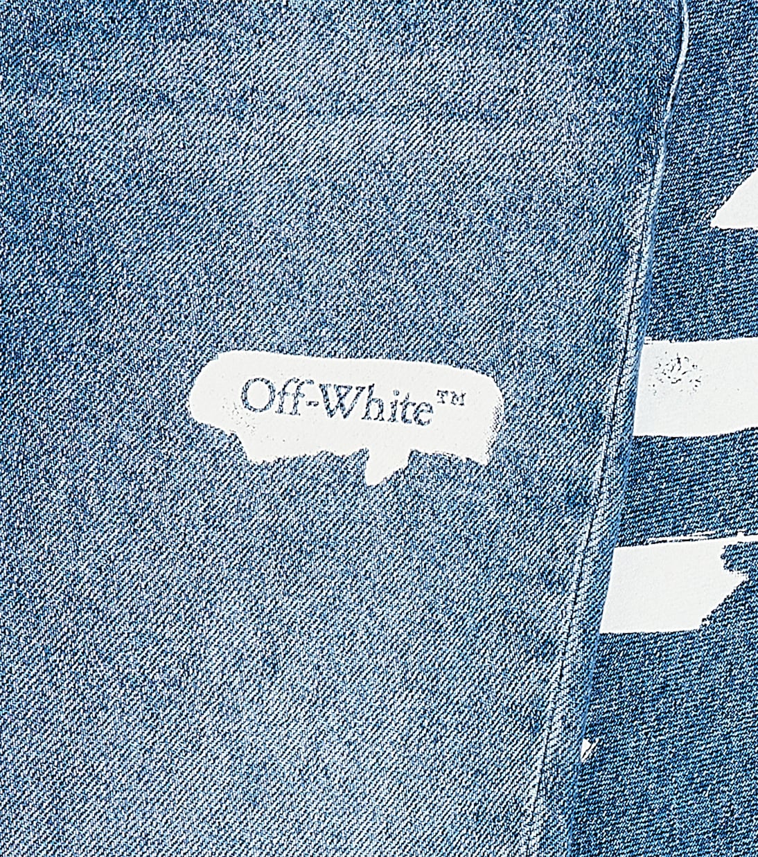 Jeans slim Paint Graphic | Off-White Kids