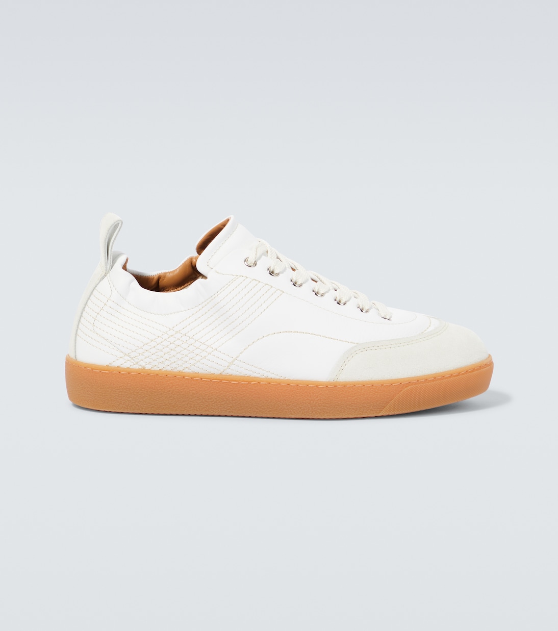 Baskets en cuir et daim | Dries Van Noten