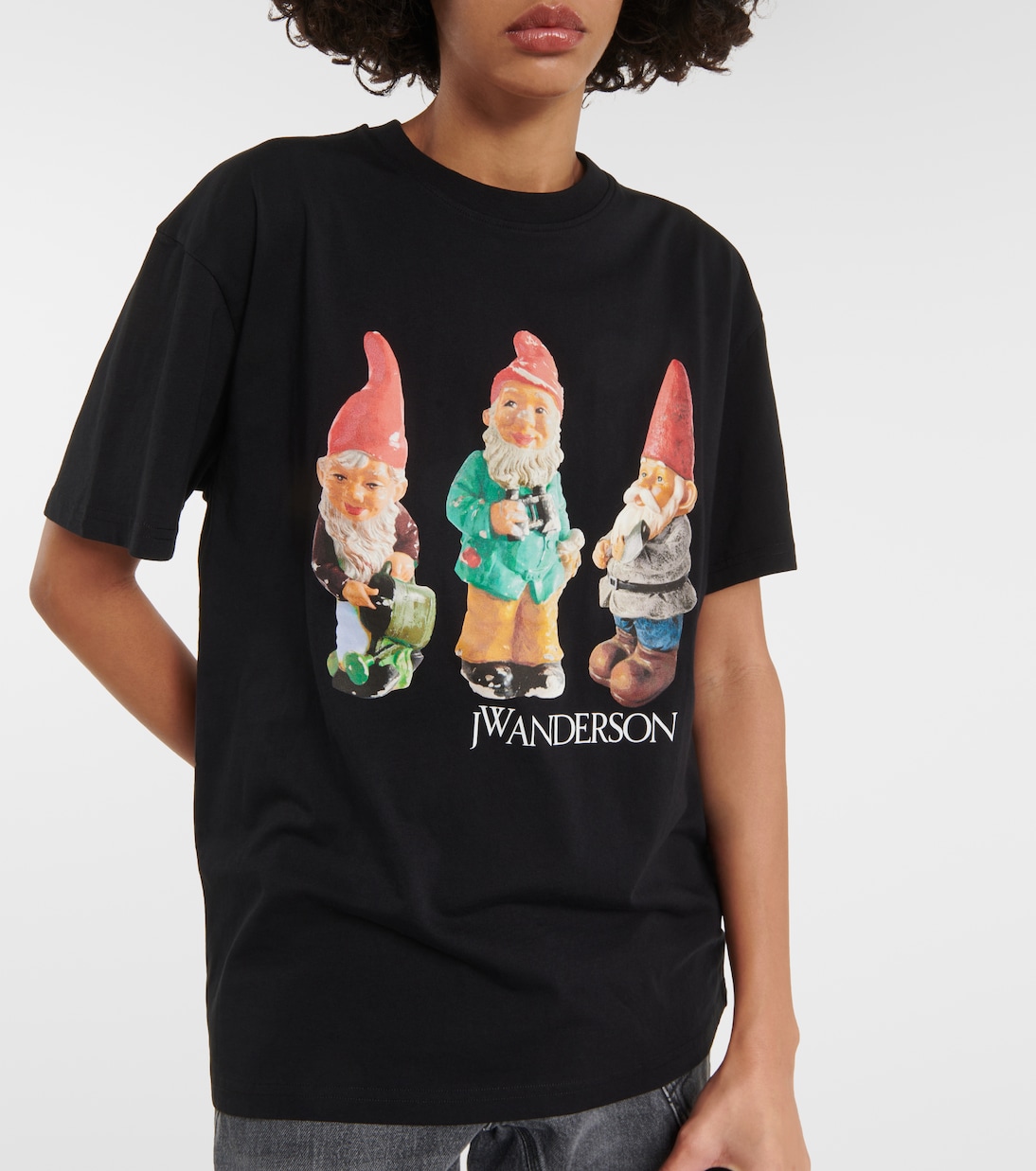 T-Shirt aus Baumwoll-Jersey | JW Anderson