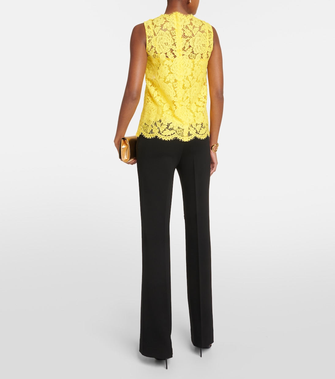 Floral lace top | Dolce&Gabbana