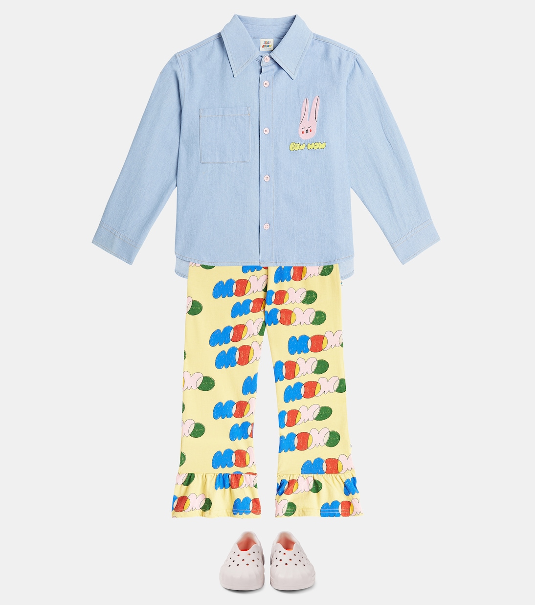 Pantalones Momo de algodón estampado | Jellymallow
