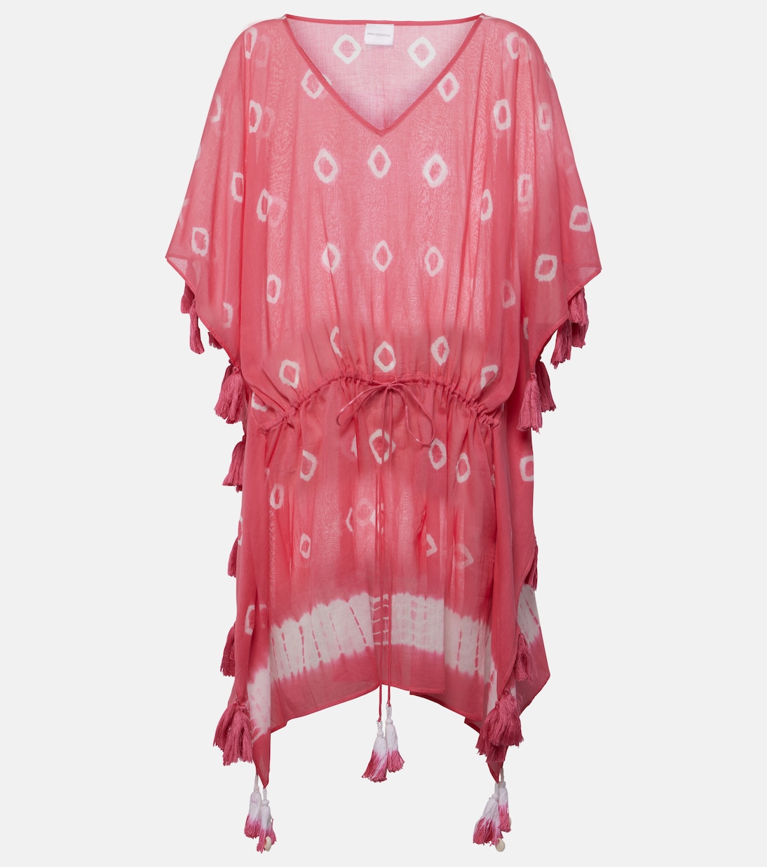 Caftano Sand Dollar in cotone tie-dye | Anna Kosturova