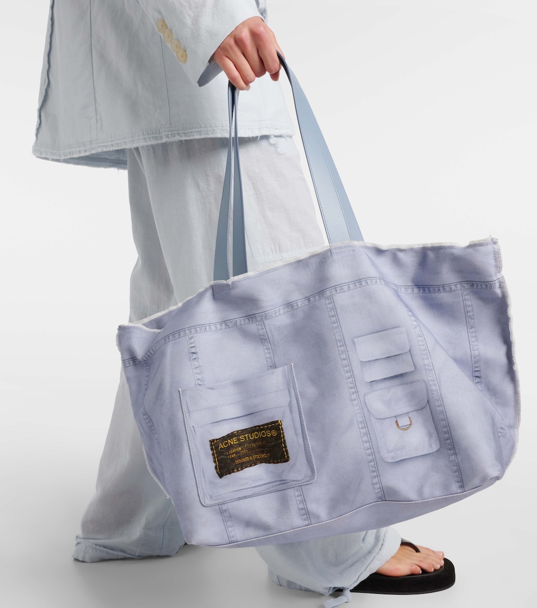 Borsa Midsummer Large in canvas | Acne Studios