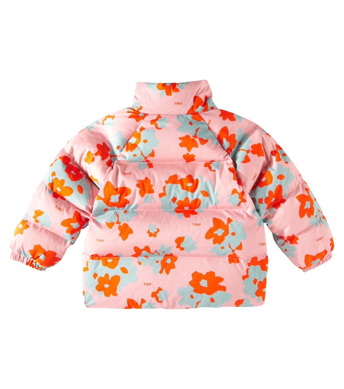 Chaqueta Flowers de algodón acolchada | Tinycottons