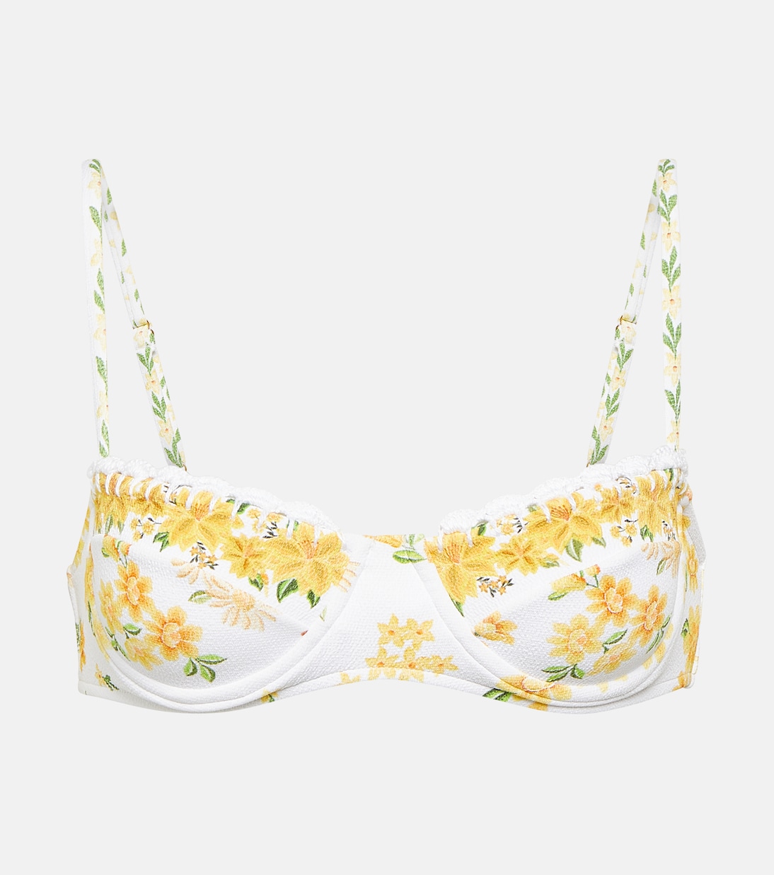 Top bikini Azaleia con stampa floreale | Farm Rio