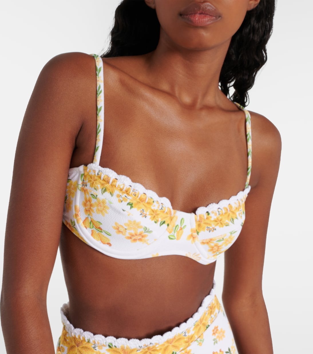 Top bikini Azaleia con stampa floreale | Farm Rio