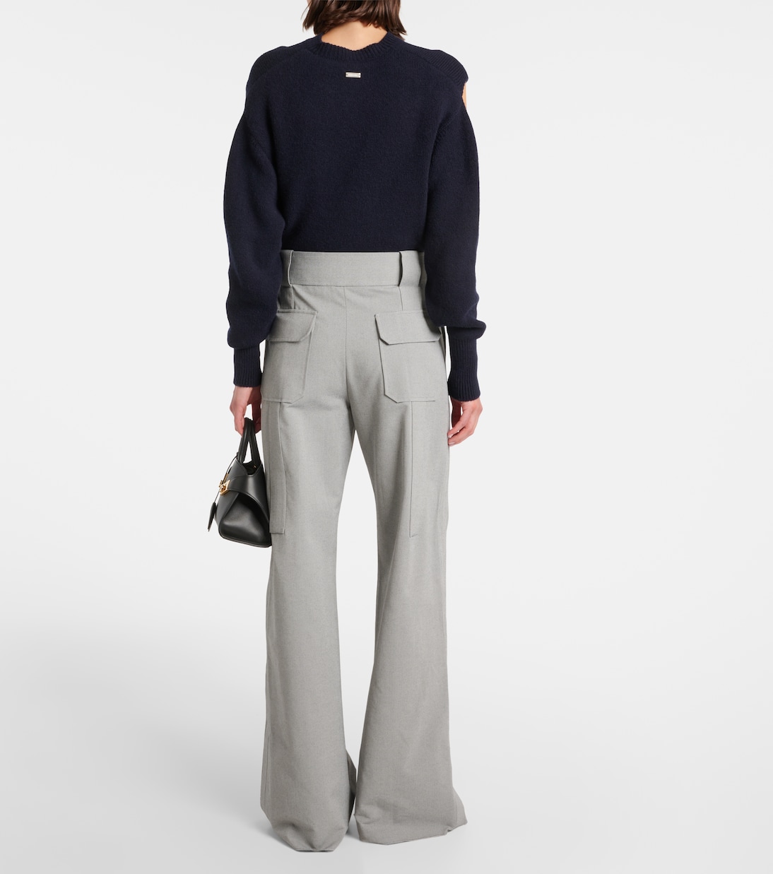 Gerade High-Rise-Hose | Ferragamo