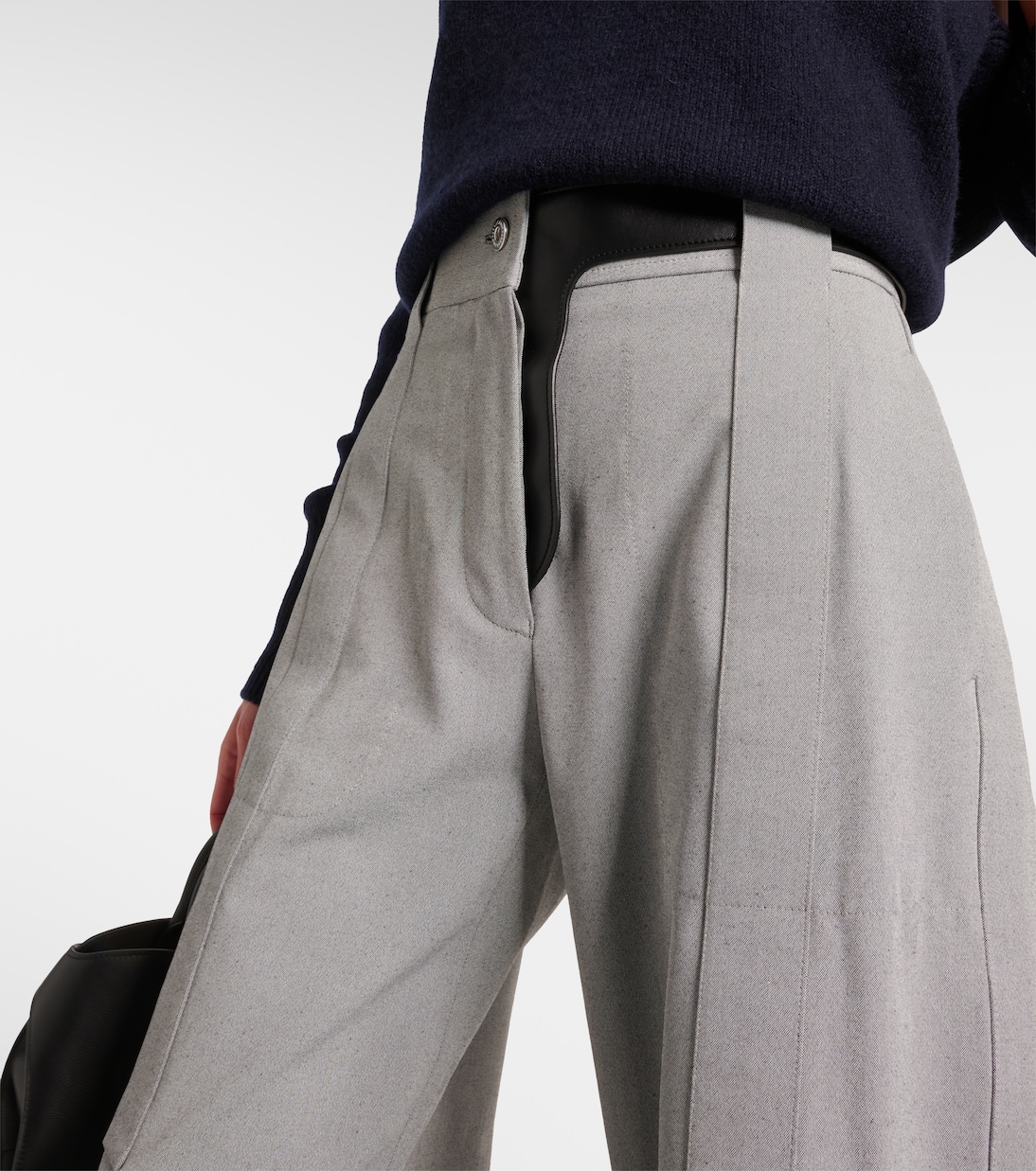 Gerade High-Rise-Hose | Ferragamo