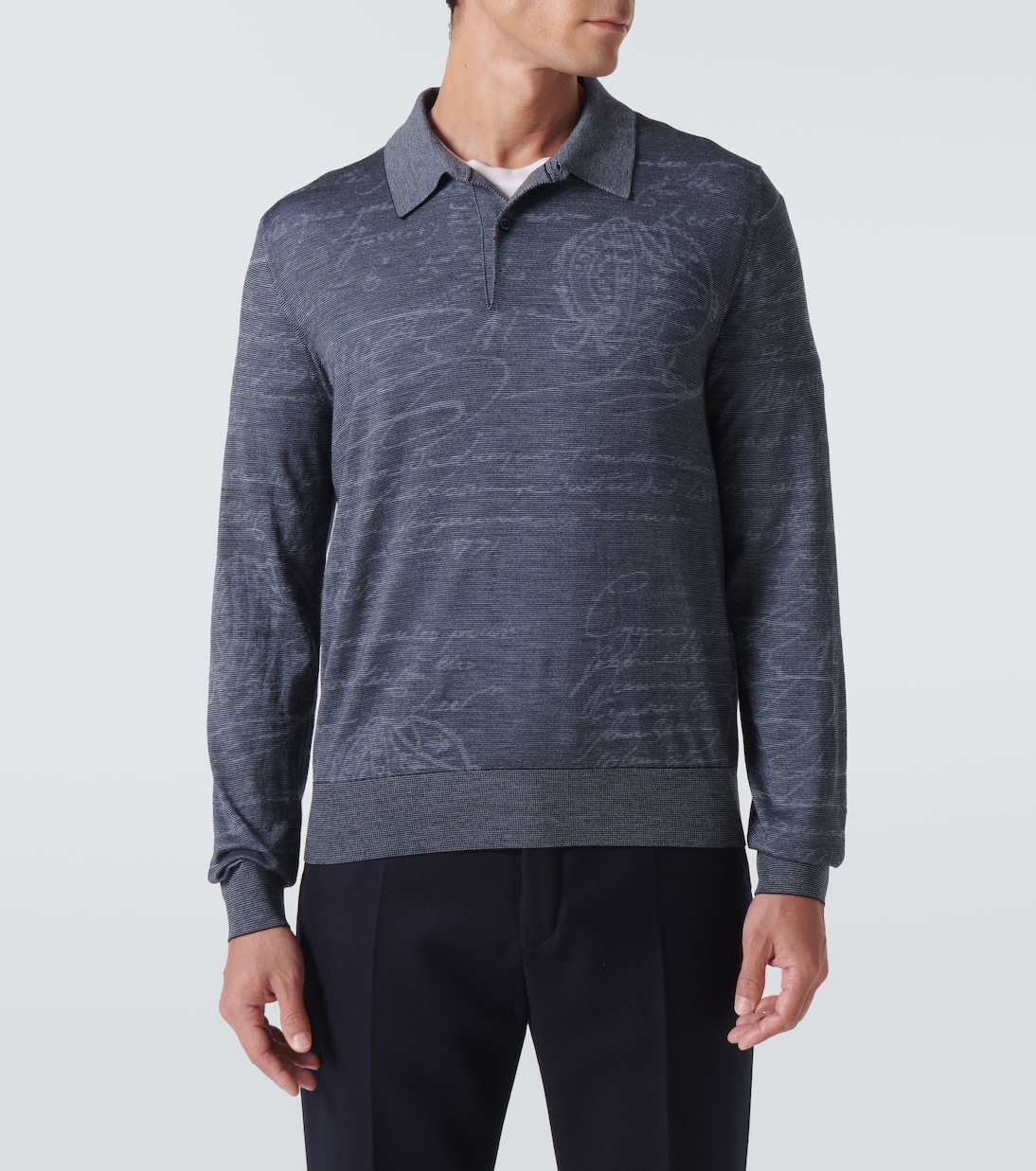 Polo en laine mélangée | Berluti