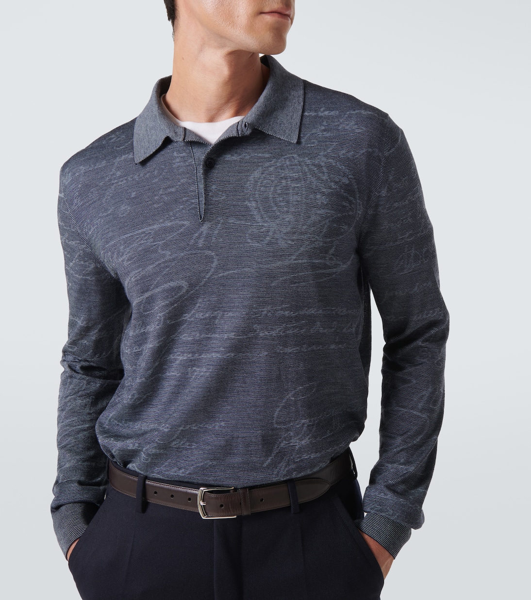 Polo en laine mélangée | Berluti