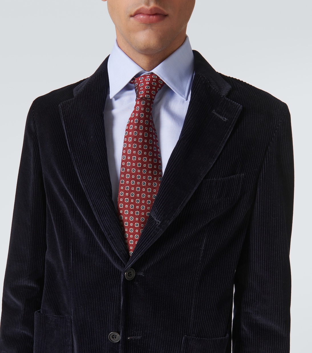 Blazer aus Baumwoll-Cord | Rubinacci