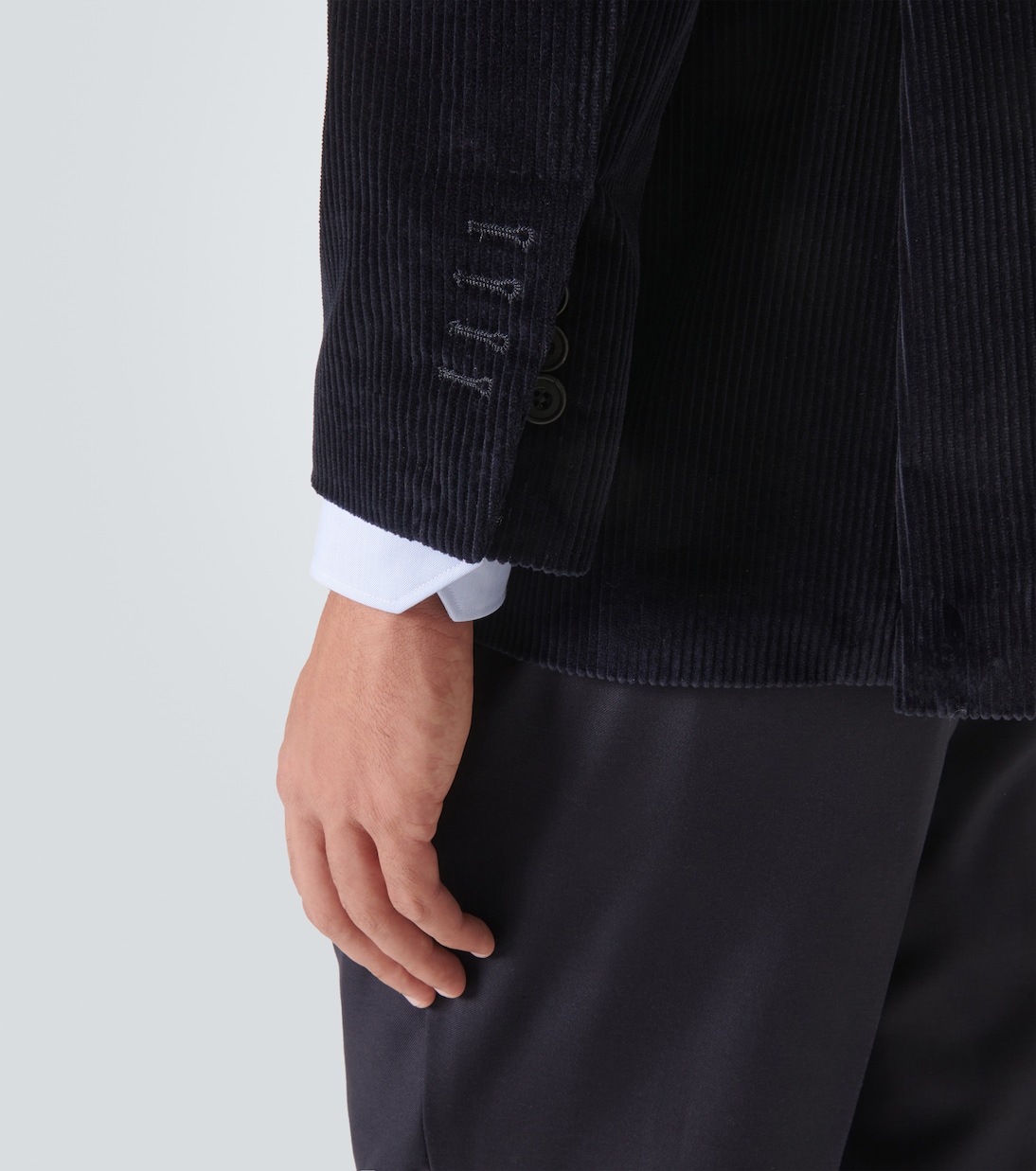 Blazer aus Baumwoll-Cord | Rubinacci