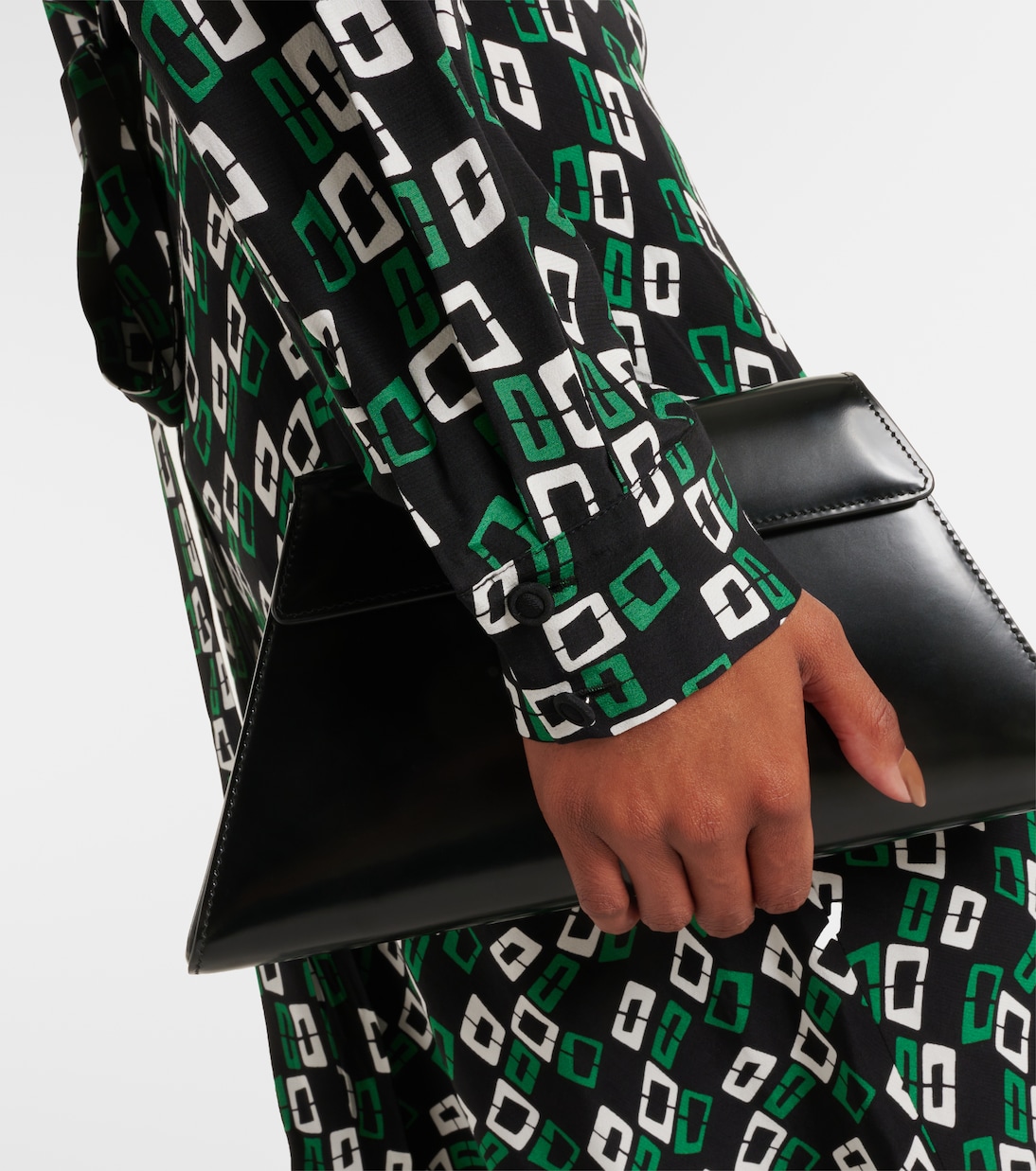 Tori printed crêpe wrap dress | Diane von Furstenberg