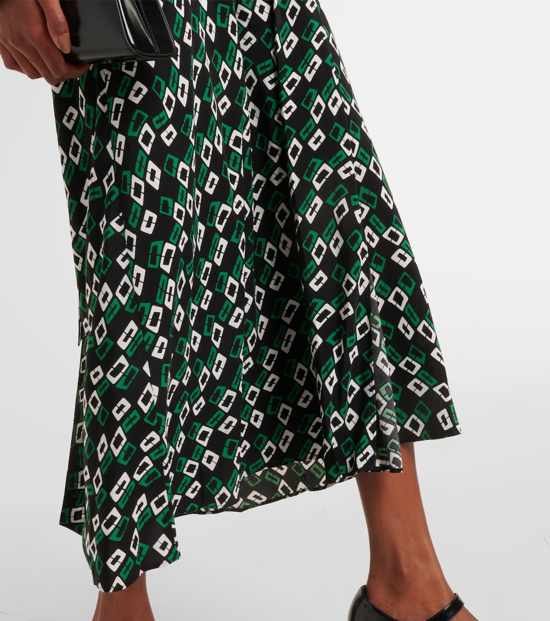 Tori printed crêpe wrap dress | Diane von Furstenberg