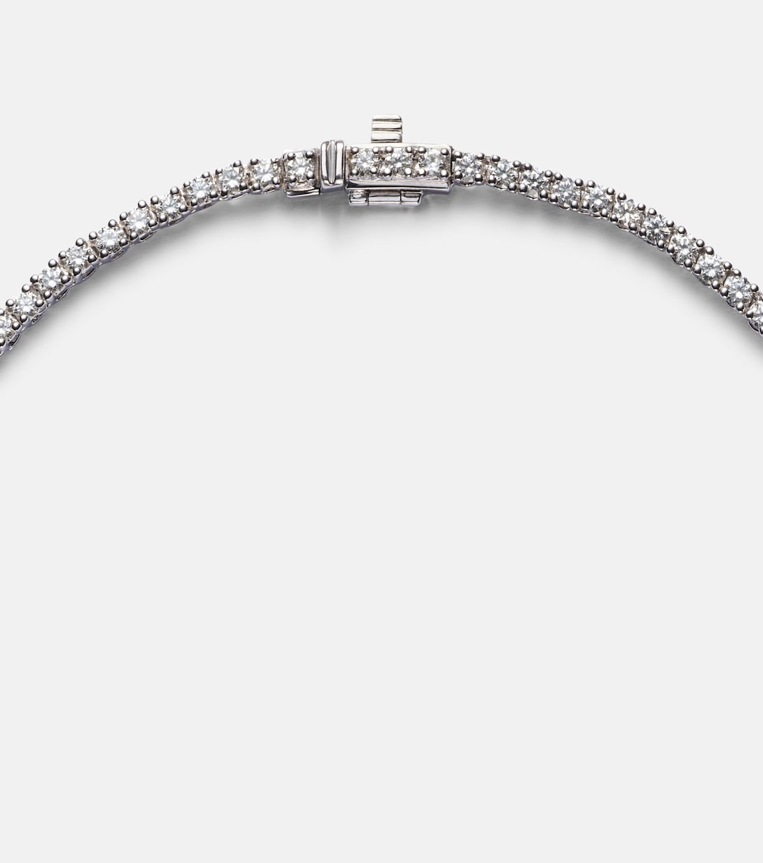 Choker Y-Couture en or blanc 18 ct et diamants | Yeprem