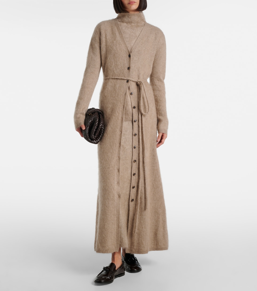 Robe longue Carlie en cachemire | Lisa Yang