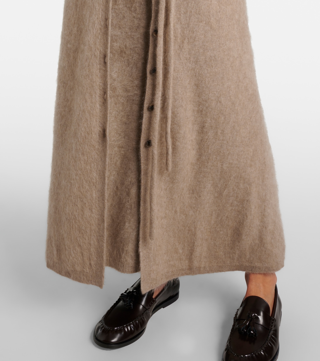 Robe longue Carlie en cachemire | Lisa Yang