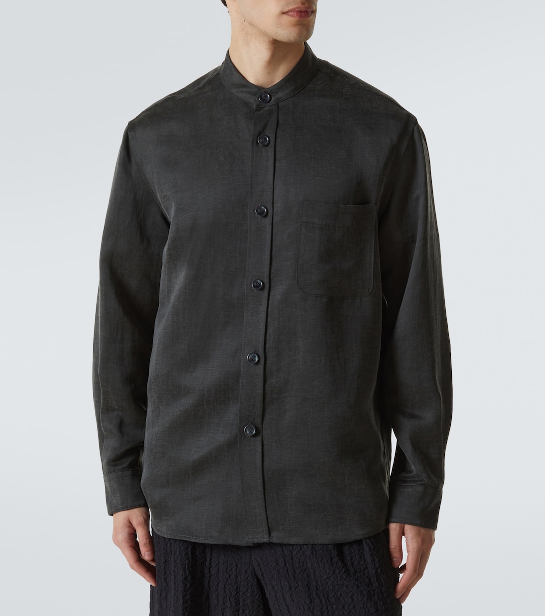 Hemd aus Canvas | Giorgio Armani