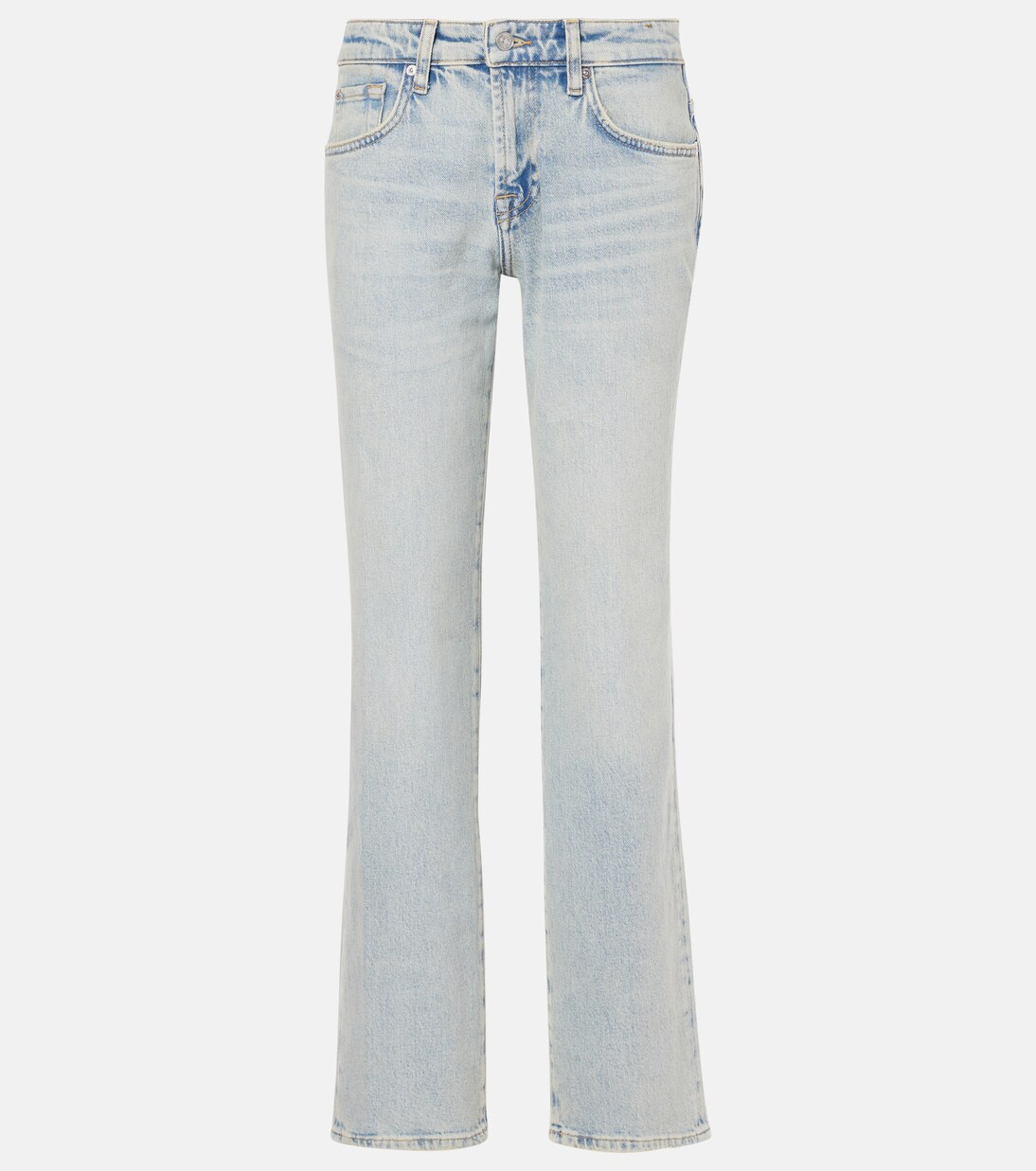 Jean droit à taille mi-haute | 7 For All Mankind