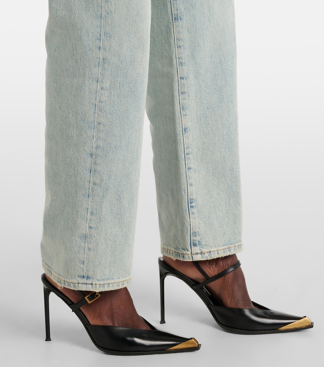 Jean droit à taille mi-haute | 7 For All Mankind