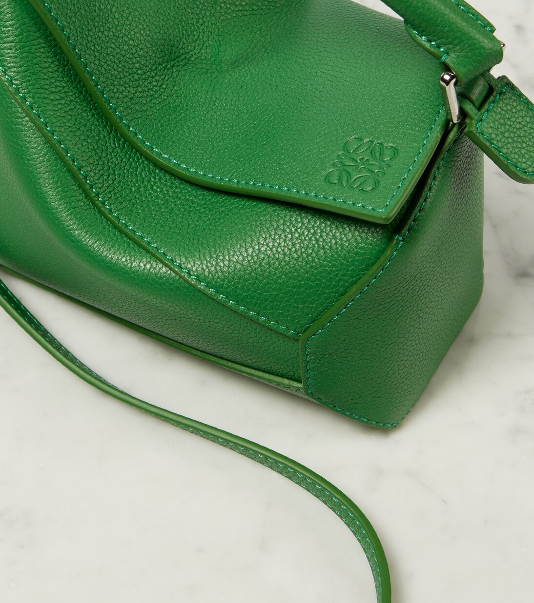 Borsa a spalla Puzzle Edge Mini in pelle | Loewe