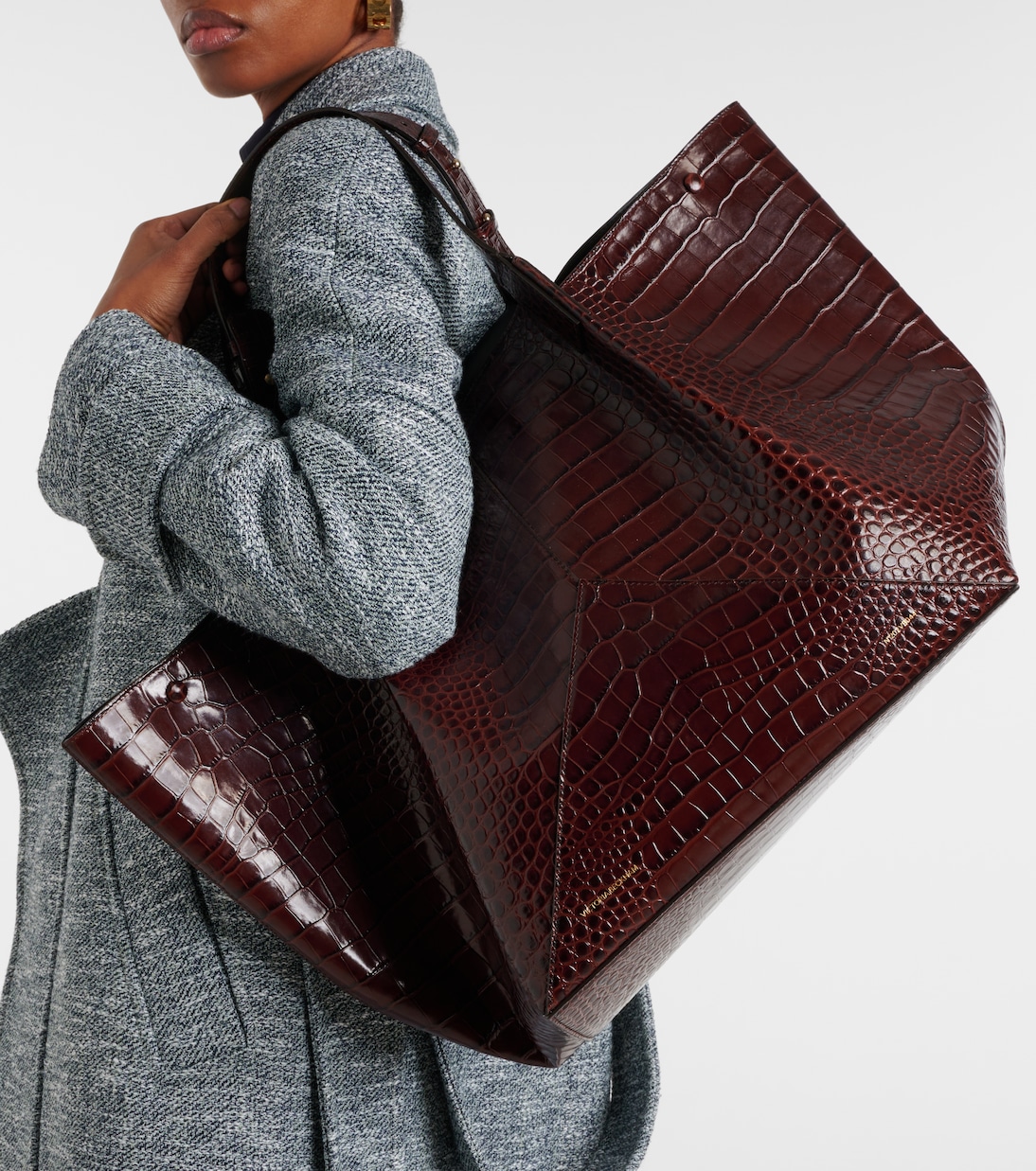 Tote W11 Large aus Leder | Victoria Beckham