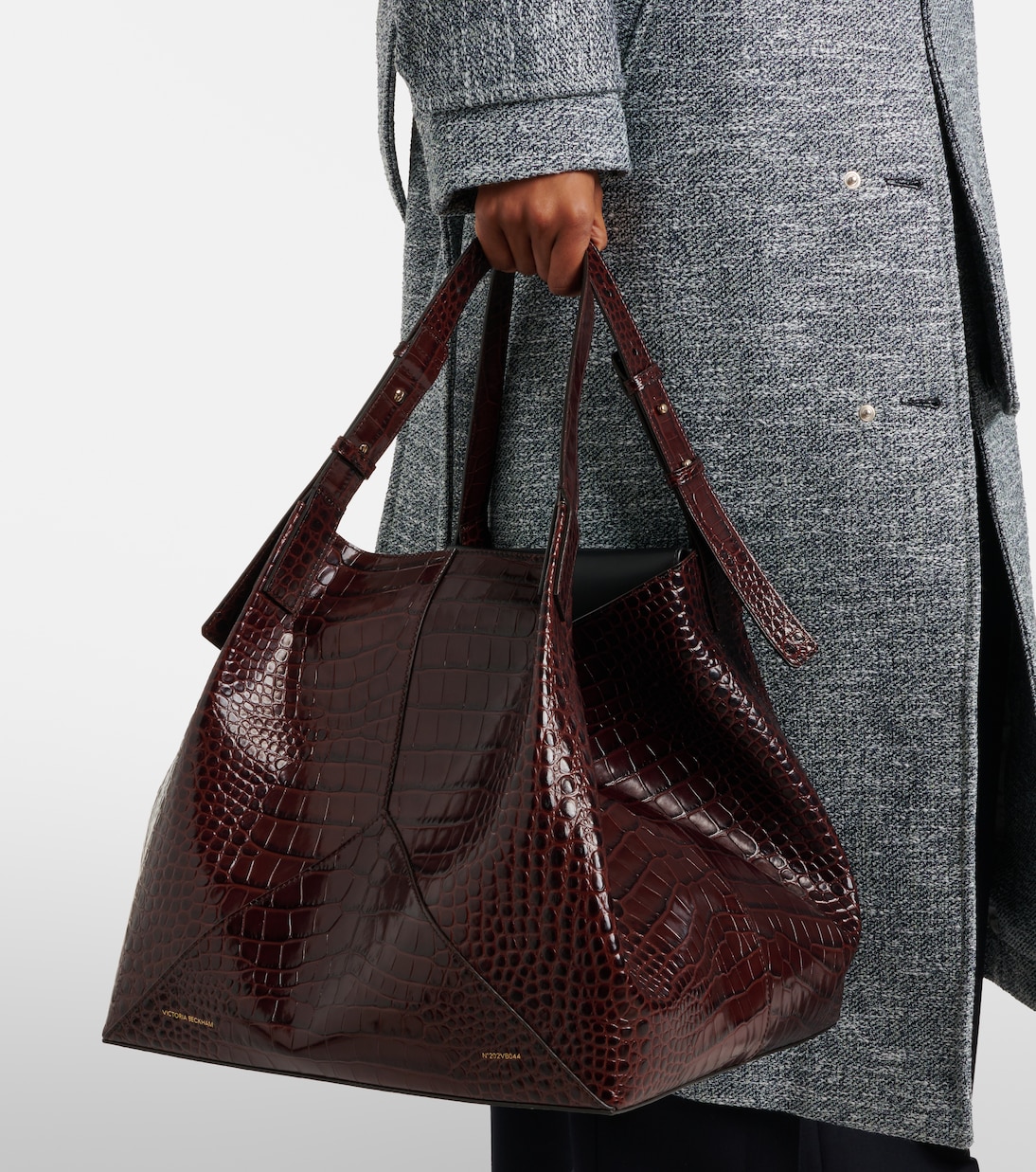 Tote W11 Large aus Leder | Victoria Beckham