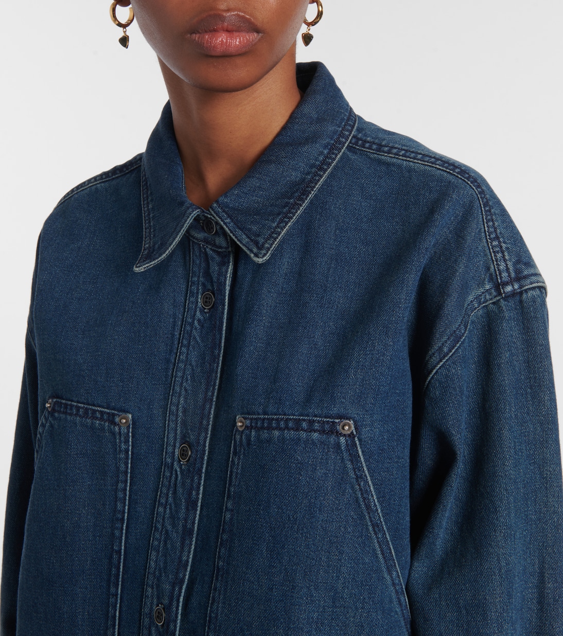 Chemise Okely en jean | Marant Etoile