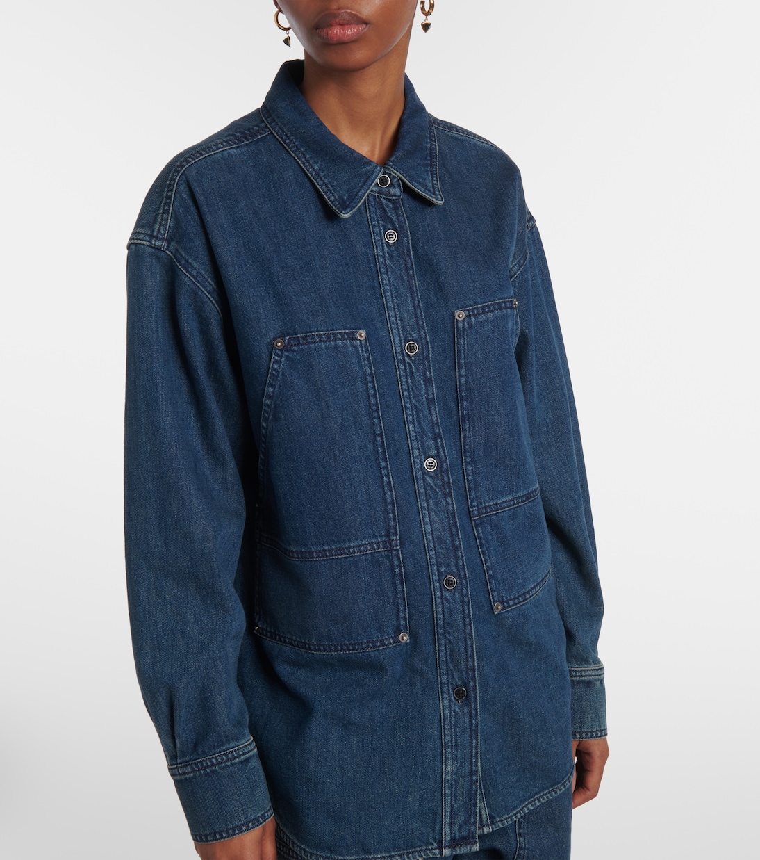 Chemise Okely en jean | Marant Etoile
