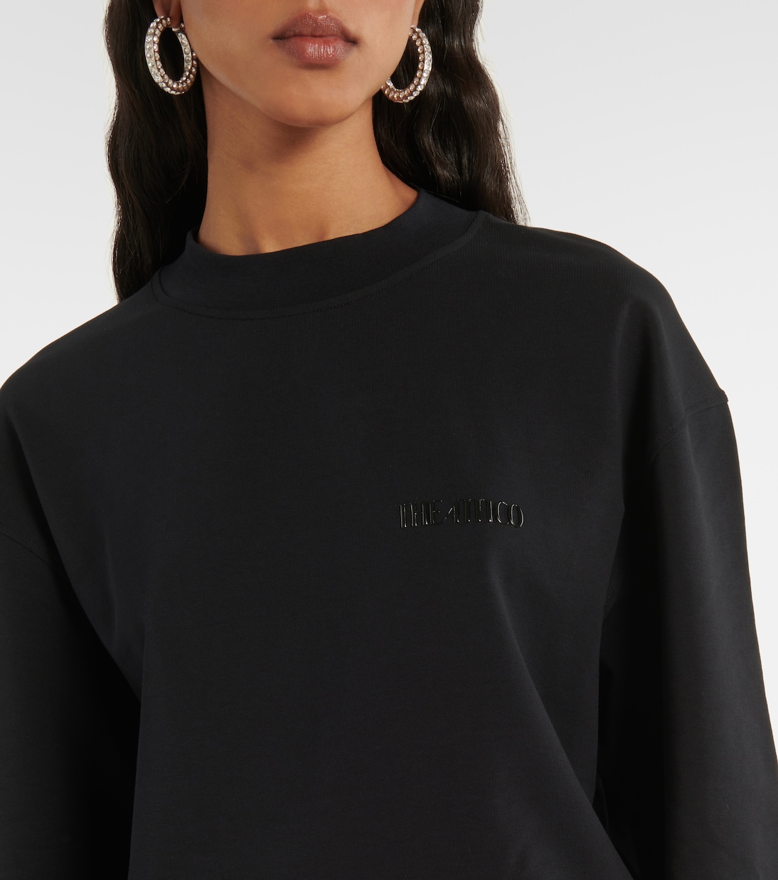 Abito felpa in misto cotone | The Attico