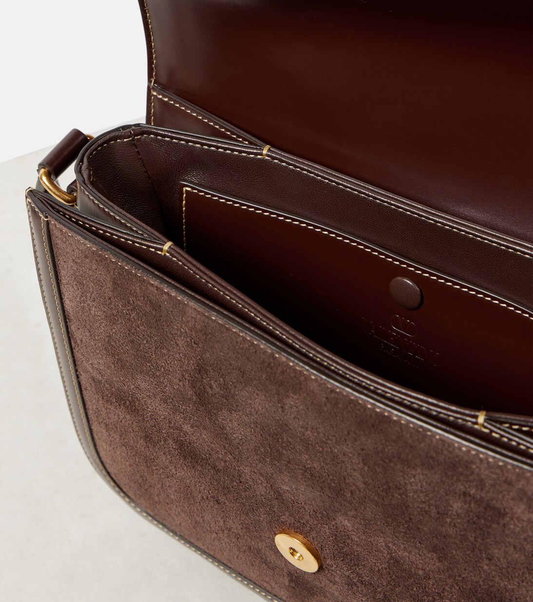 Sac 9to5 Medium en daim | Valentino Garavani